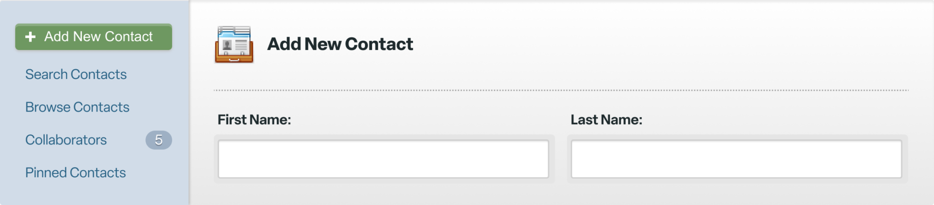 Contact Manager