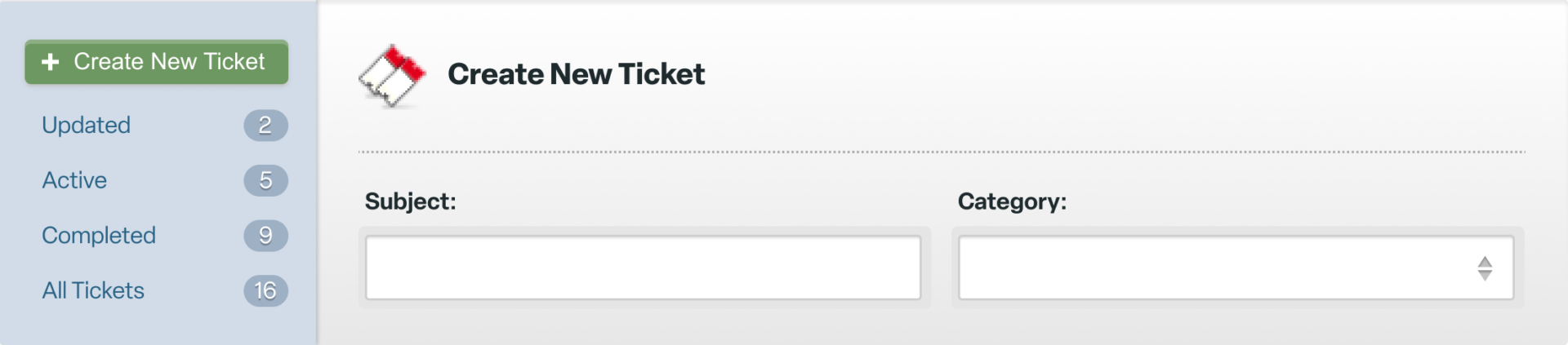 Support Tickets